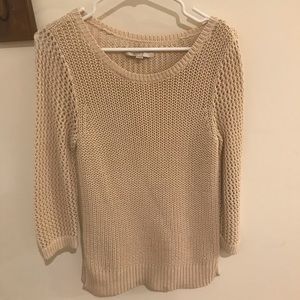 quarter sleeve sweater